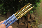 Polished Sodalite Letter Openers - Sold Per Item - From Namibia - Toprock Gemstones and Minerals 