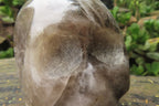 Hand Made Smokey Quartz Skull Carving x 1 From Madagascar - Toprock Gemstones and Minerals 