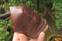 Polished Tiger Iron Jasper Points x 4 From South Africa - Toprock Gemstones and Minerals 