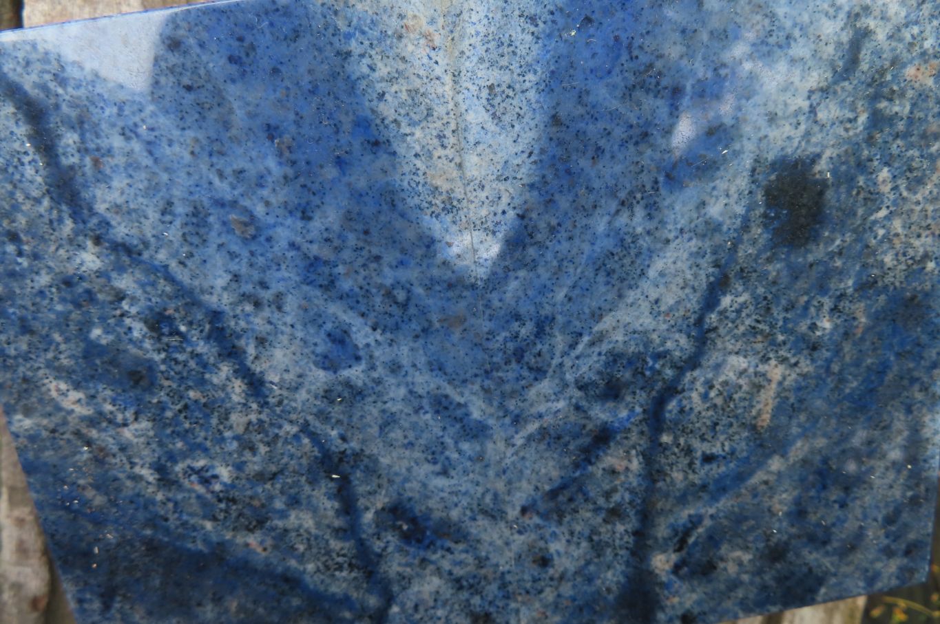 Hand Made Dumortierite Jewellery Box x 1 From Mozambique - Toprock Gemstones and Minerals 