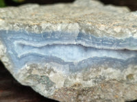 Natural Blue Lace Agate Geode Specimens x 3 From Malawi - Toprock Gemstones and Minerals 