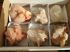 Natural Quartz Clusters x 7 From Zambia - Toprock Gemstones and Minerals 
