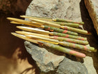 Polished Unakite Letter Openers - Sold Per Item - From South Africa - Toprock Gemstones and Minerals 
