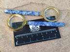 Polished Sodalite Magnifying Glasses - Sold Per Item - From Namibia - Toprock Gemstones and Minerals 
