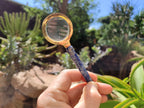 Polished Sodalite Magnifying Glasses - Sold Per Item - From Namibia - Toprock Gemstones and Minerals 