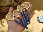 Polished Sodalite Magnifying Glasses - Sold Per Item - From Namibia - Toprock Gemstones and Minerals 