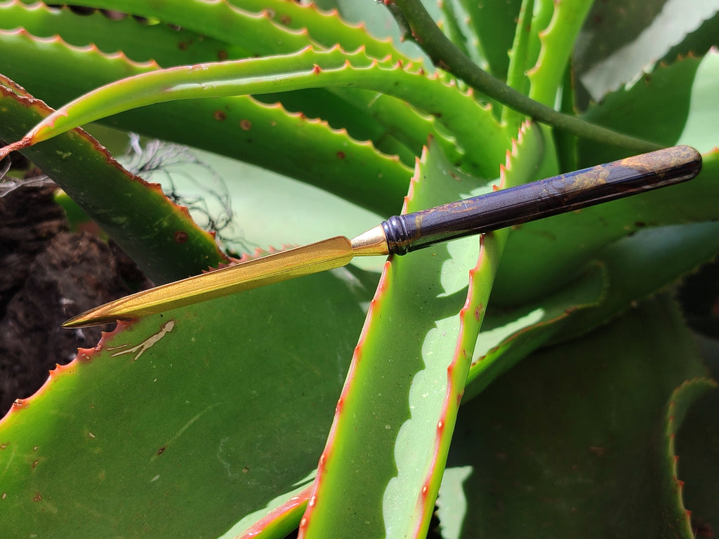 Hand Made Tiger Iron Jasper Letter Openers - sold per item - From Australia - Toprock Gemstones and Minerals 