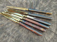 Hand Made Tiger Iron Jasper Letter Openers - sold per item - From Australia