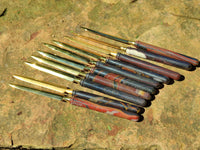 Hand Made Tiger Iron Jasper Letter Openers - sold per item - From Australia