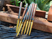 Hand Made Tiger Iron Jasper Letter Openers - sold per item - From Australia