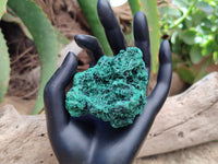 Natural Silky Malachite Specimens x 6 From Kasompe, Congo - Toprock Gemstones and Minerals 