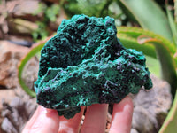 Natural Silky Malachite Specimens x 6 From Kasompe, Congo - Toprock Gemstones and Minerals 