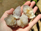 Natural Amethyst Spirit Quartz Clusters x 20 From Boekenhouthoek, South Africa - Toprock Gemstones and Minerals 