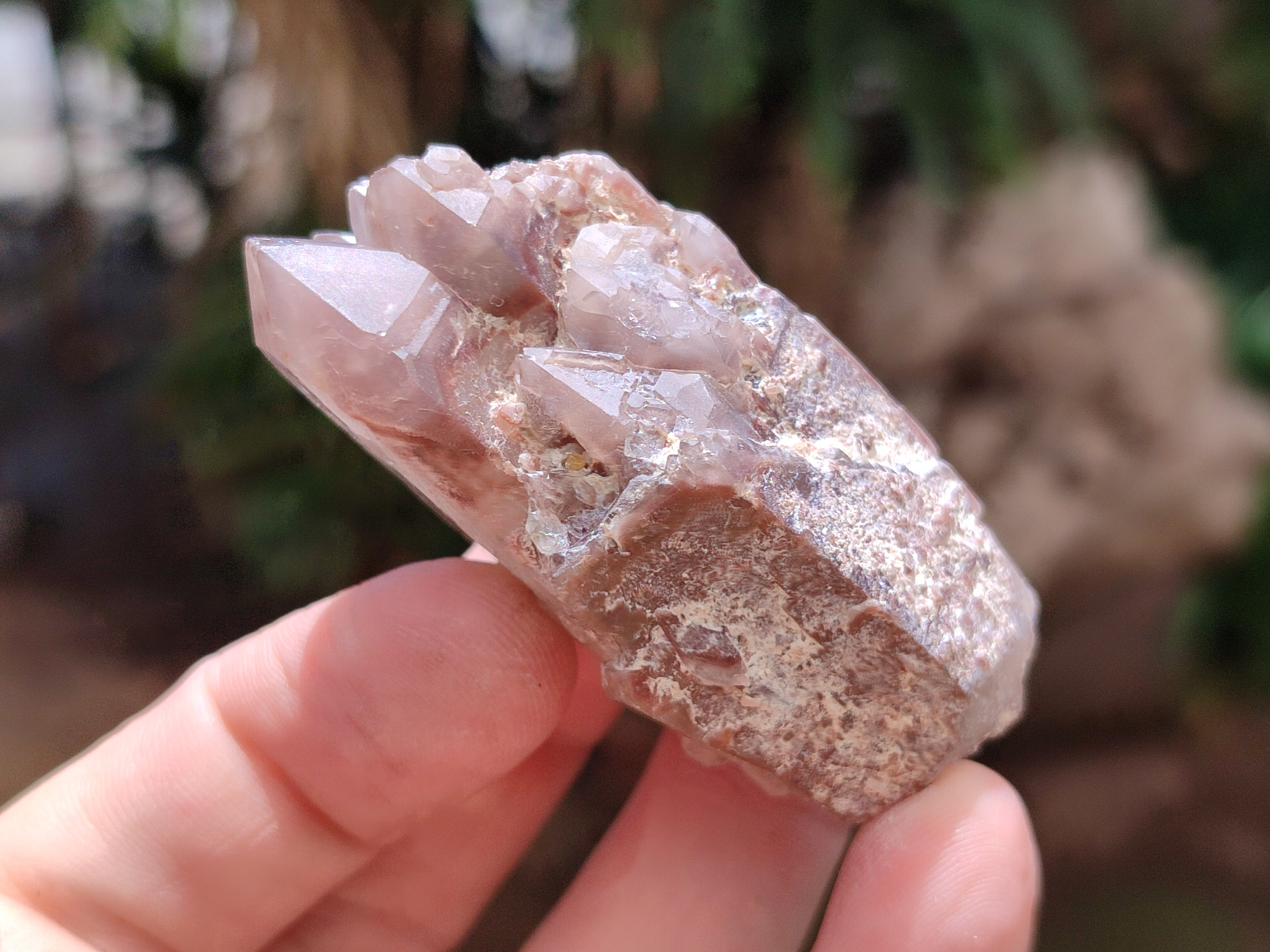 Natural Red Hematoid Quartz Clusters x 15 From Karoi, Zimbabwe - Toprock Gemstones and Minerals 