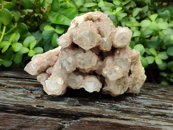 Natural Smokey Phantom Quartz Cluster x 1 From Luena, Congo - Toprock Gemstones and Minerals 