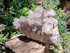 Natural Smokey Phantom Quartz Cluster x 1 From Luena, Congo - Toprock Gemstones and Minerals 