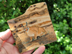 Hand Made Caracal Decoupage Stone Slabs x 8 From Southern Africa - Toprock Gemstones and Minerals 