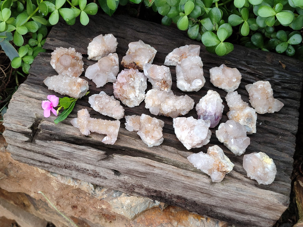 Natural Spirit Quartz Crystals x 35 From Boekenhouthoek, South Africa - Toprock Gemstones and Minerals 