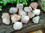 Natural Hematoid Quartz Crystals x 12 From Madagascar - Toprock Gemstones and Minerals 