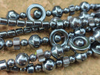 Polished Hematite Mixed Bead Choker - Sold Per Item - From Southern Africa - Toprock Gemstones and Minerals 