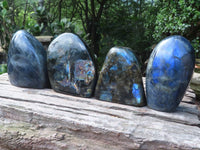 Polished Labradorite Spheres x 4 From Tulear, Madagascar - Toprock Gemstones and Minerals 