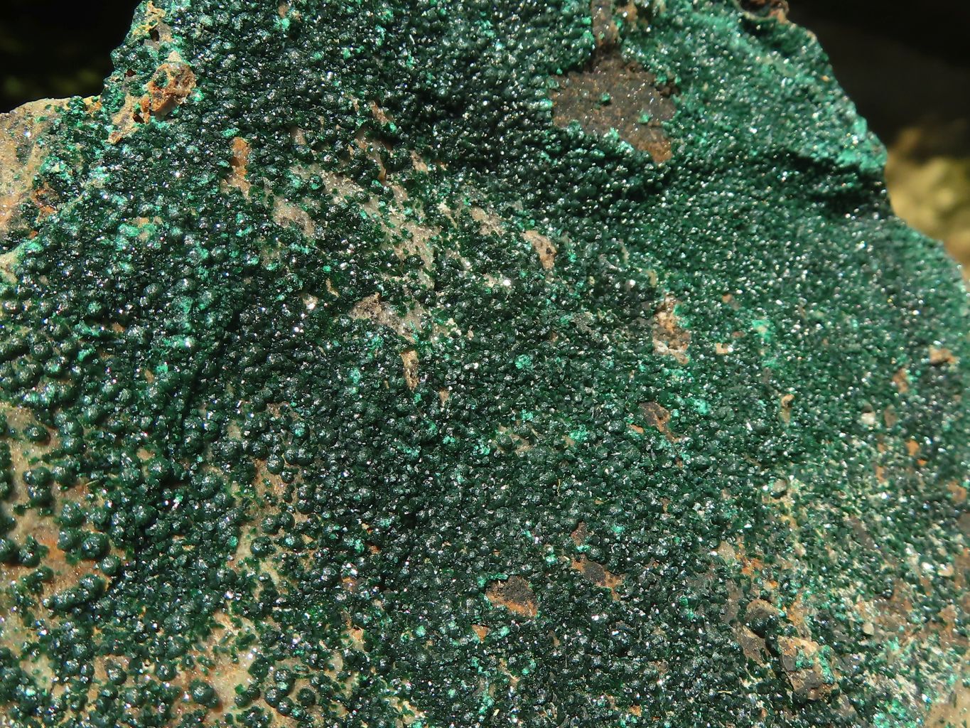 Natural Botryoidal Malachite Specimens x 3 From Congo - Toprock Gemstones and Minerals 