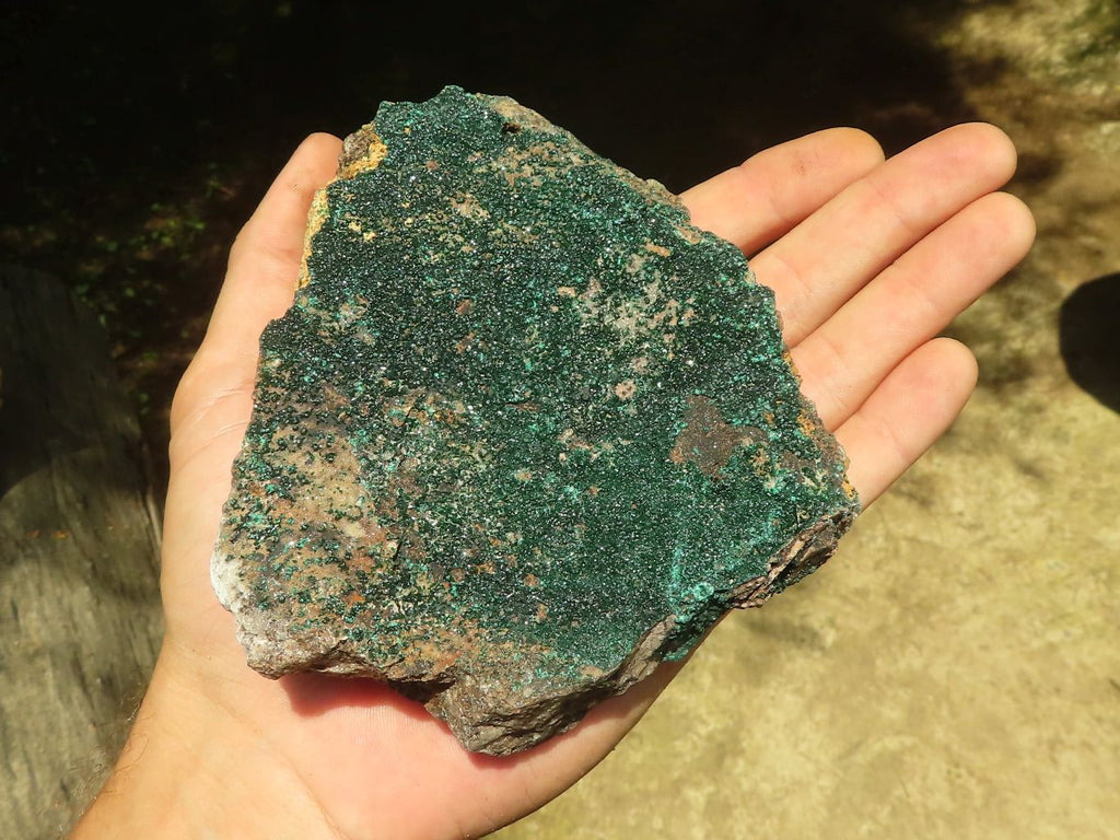 Natural Botryoidal Malachite Specimens x 3 From Congo - Toprock Gemstones and Minerals 