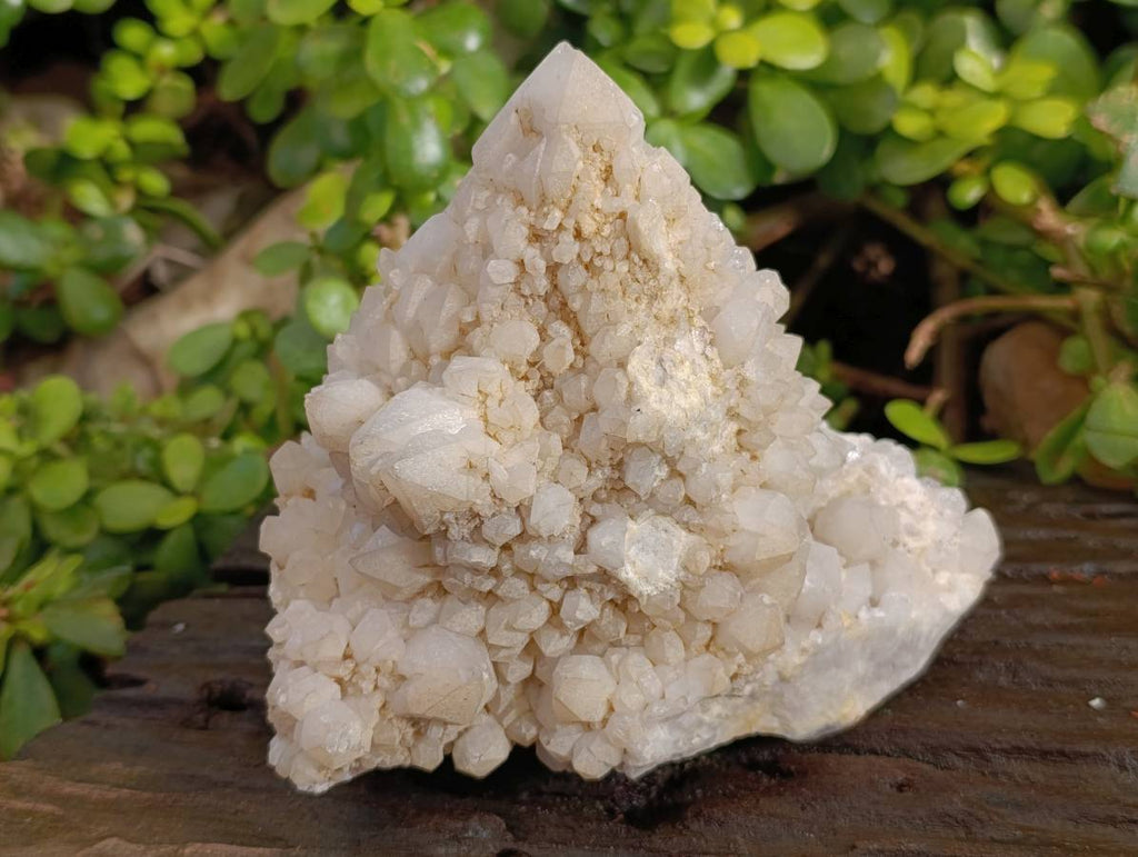 Natural Candle Quartz Clusters x 2 From Madagascar - Toprock Gemstones and Minerals 