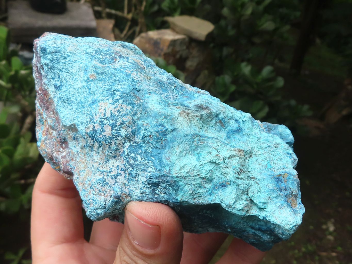 Natural Shattuckite with Chrysocolla & Malachite x 9 from Kaokoveld, Namibia - Toprock Gemstones and Minerals 