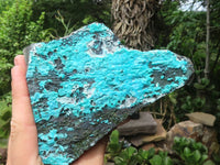Natural Silica Chrysocolla Specimens x 2 From Kulukuluku, Congo - Toprock Gemstones and Minerals 