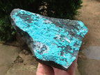 Natural Silica Chrysocolla Specimens x 2 From Kulukuluku, Congo - Toprock Gemstones and Minerals 