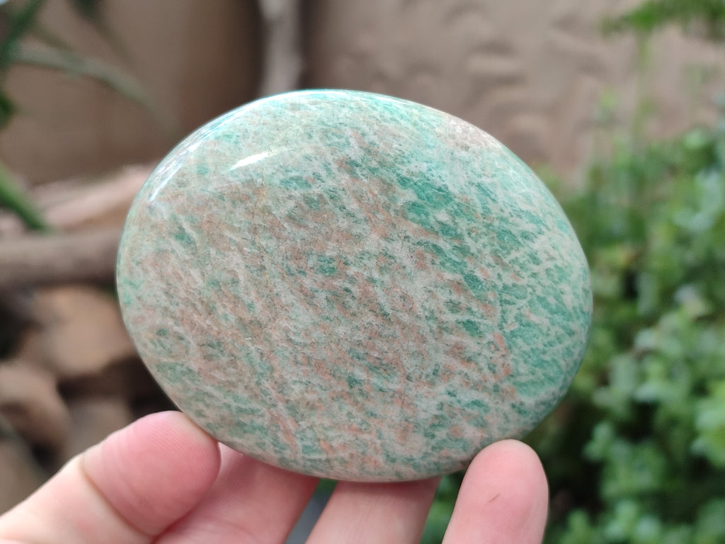 Polished Amazonite Standing Free Forms x 12 From Madagascar - Toprock Gemstones and Minerals 
