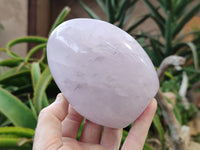 Polished Rose Quartz Standing Free Forms x 2 From Madagascar - Toprock Gemstones and Minerals 
