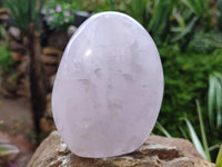 Polished Rose Quartz Standing Free Forms x 2 From Madagascar - Toprock Gemstones and Minerals 