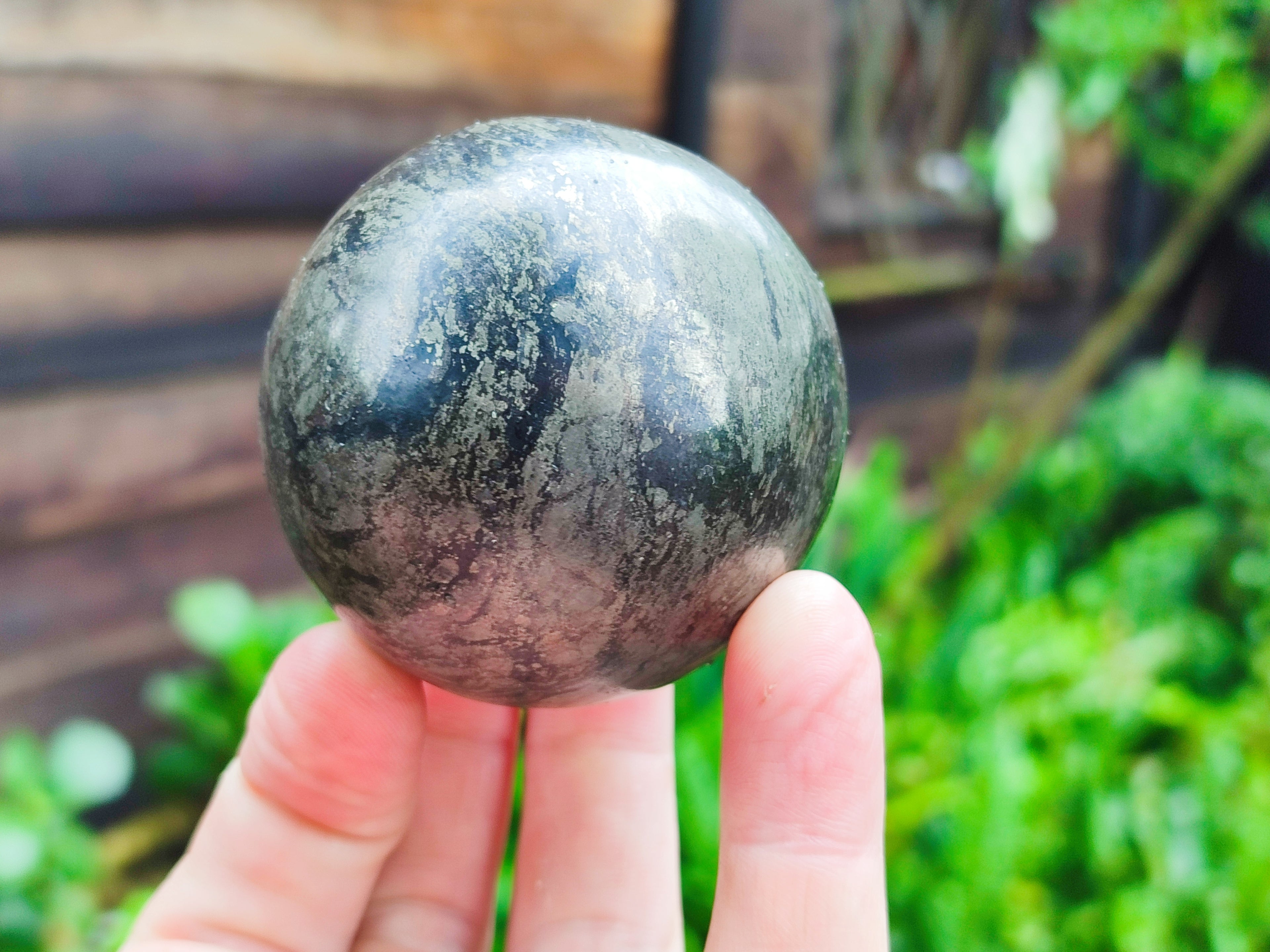 Polished Pharaoh Stone Spheres x 3 From Zimbabwe - Toprock Gemstones and Minerals 