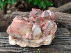 Natural Red Hematoid Quartz Clusters x 2 From Karoi, Zimbabwe - Toprock Gemstones and Minerals 