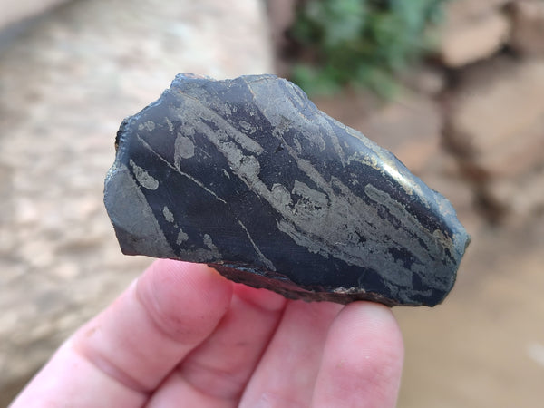 Polished On One Side Pharaoh Stone x 24 From Zimbabwe - Toprock Gemstones and Minerals 