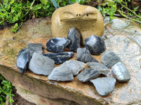 Polished On One Side Pharaoh Stone x 24 From Zimbabwe - Toprock Gemstones and Minerals 