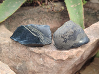 Polished On One Side Pharaoh Stone x 24 From Zimbabwe - Toprock Gemstones and Minerals 