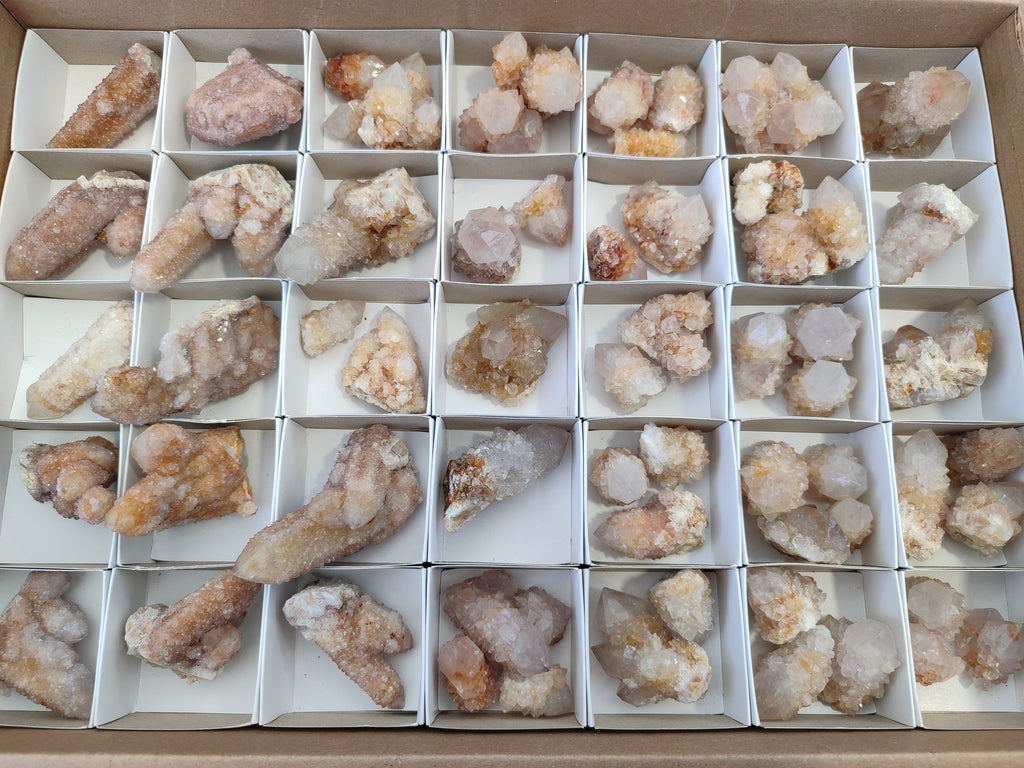 Natural Spirit Quartz Crystals x 63 From Boekenhouthoek, South Africa - Toprock Gemstones and Minerals 