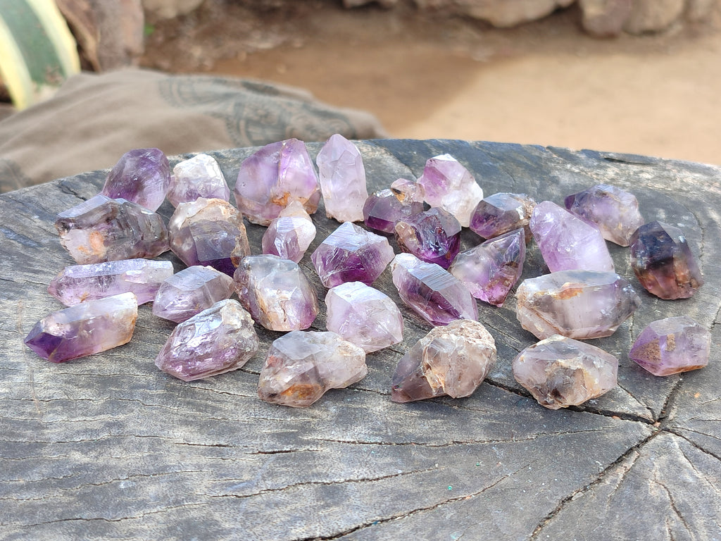 Natural Royal Zulu Amethyst Crystals x 35 from KwaZulu Natal, South Africa - Toprock Gemstones and Minerals 