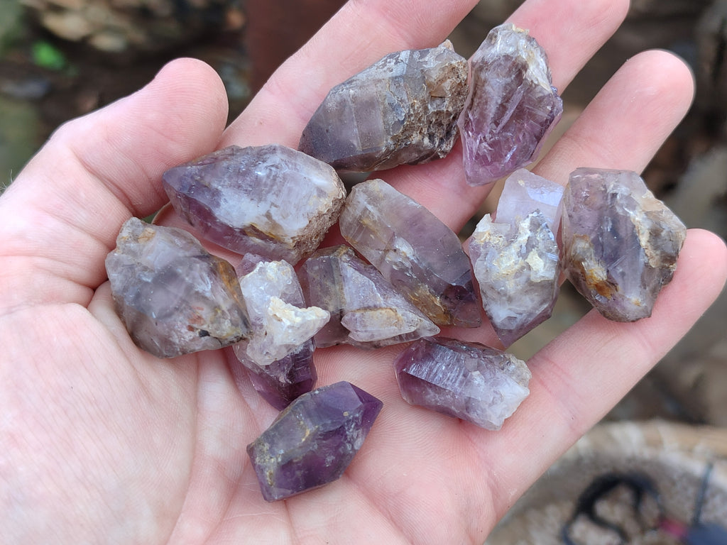 Natural Royal Zulu Amethyst Crystals x 35 from KwaZulu Natal, South Africa - Toprock Gemstones and Minerals 