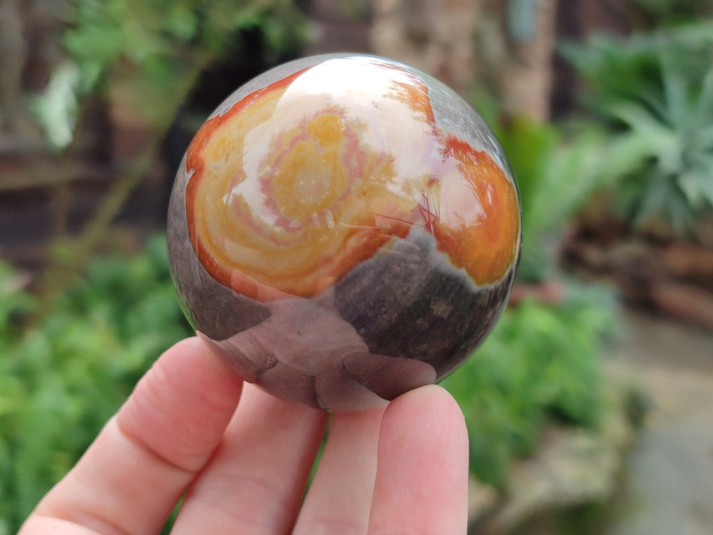 Polished Polychrome Jasper Spheres x 4 From Mahajanga, Madagascar - Toprock Gemstones and Minerals 