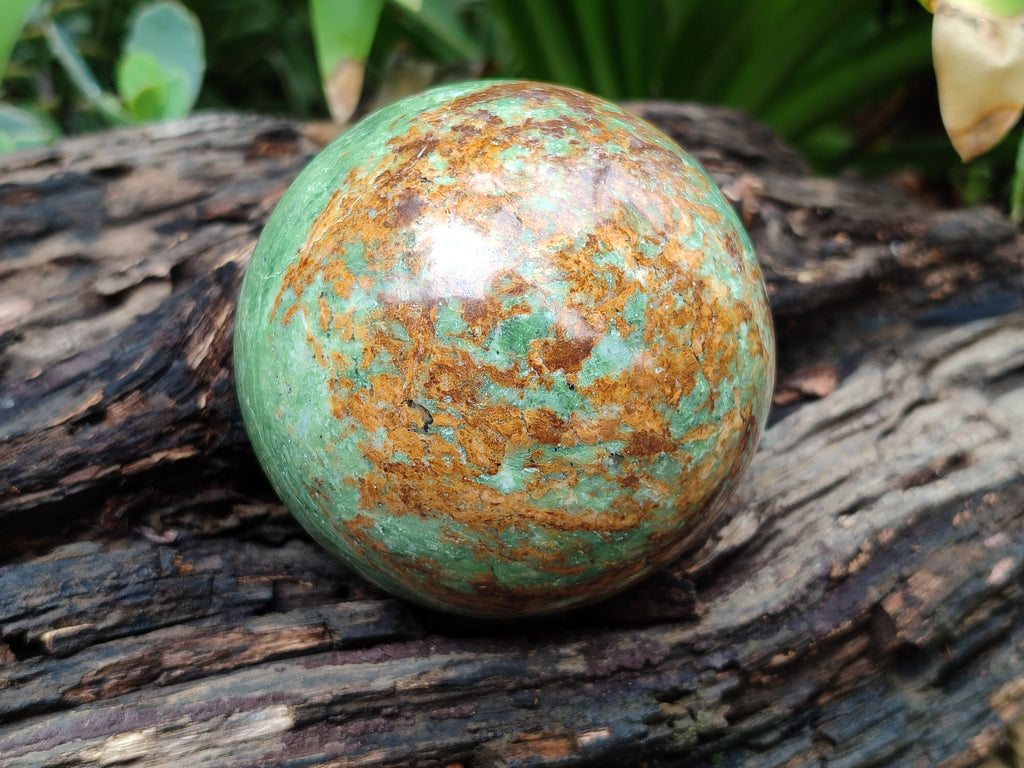 Polished Chrysoprase Spheres x 3 From Madagascar - Toprock Gemstones and Minerals 