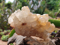Natural Limonite Quartz Clusters x 12 From Solwezi, Zambia - Toprock Gemstones and Minerals 