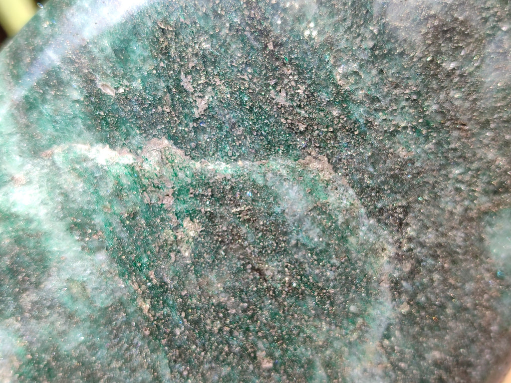 Polished Fuchsite Standing Free Form x 1 From Madagascar - Toprock Gemstones and Minerals 
