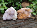 Natural Amethyst Spirit Quartz Clusters x 12 From Boekenhouthoek, South Africa - Toprock Gemstones and Minerals 