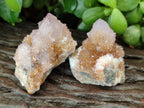Natural Amethyst Spirit Quartz Clusters x 12 From Boekenhouthoek, South Africa - Toprock Gemstones and Minerals 