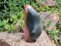 Polished Polychrome Jasper Standing Free Forms x 3 From Mahajanga, Madagascar - Toprock Gemstones and Minerals 