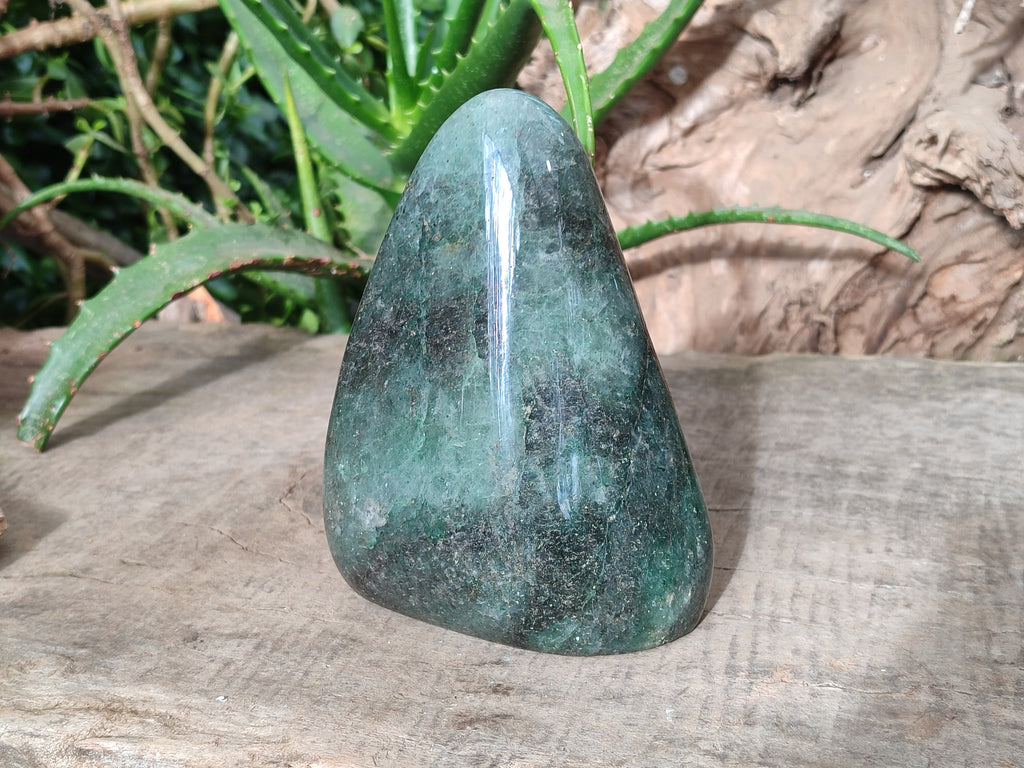 Polished Fuchsite Standing Free Forms x 2 From Madagascar - Toprock Gemstones and Minerals 